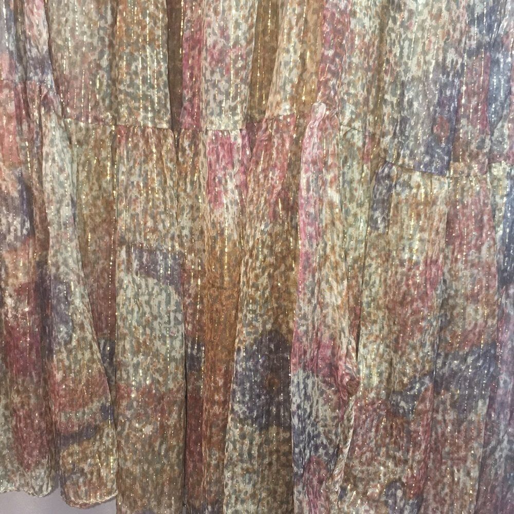 ANTHROPOLOGY RAGA NADINE SHIMMERS MIDI DRESS NEW NWT SMALL & SP - Picture 5 of 14